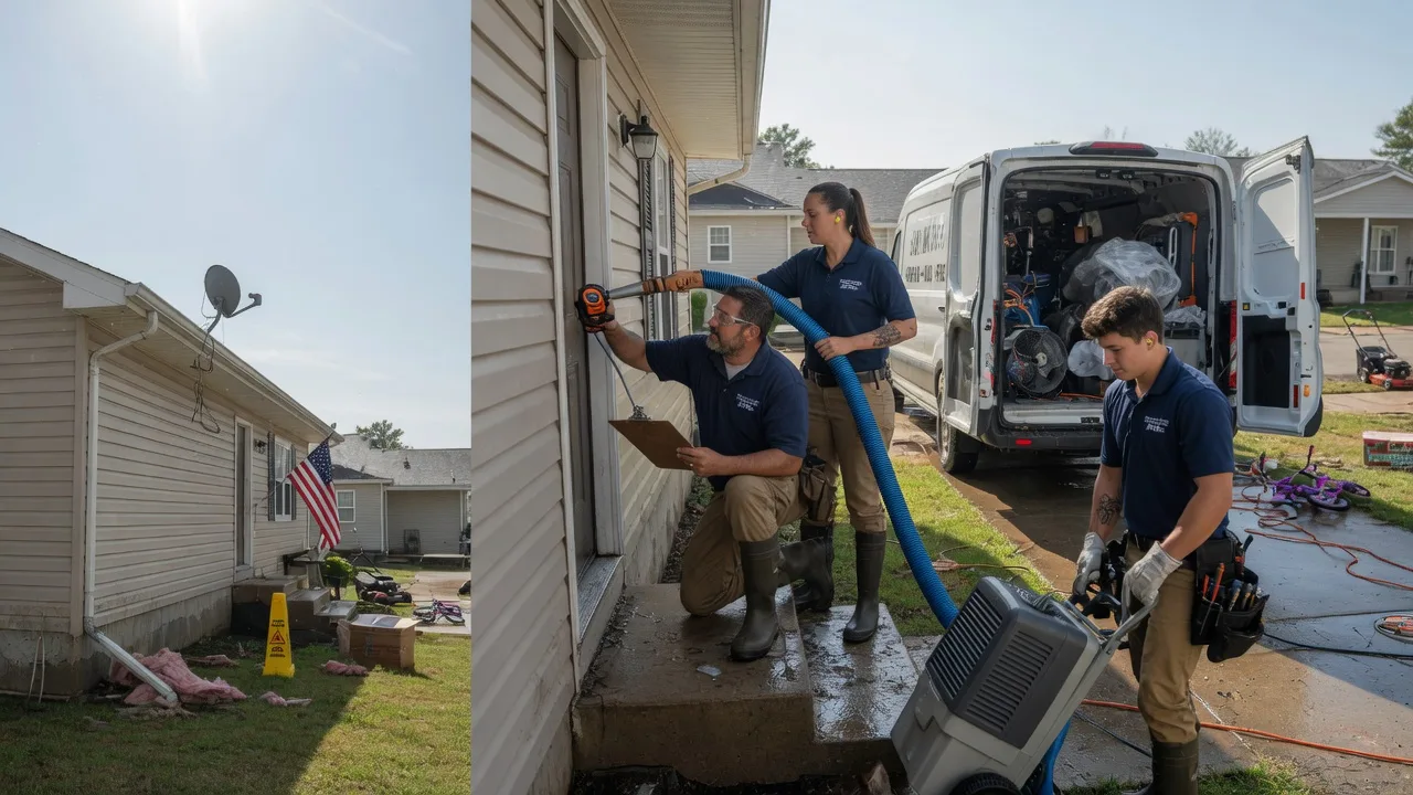 Ceiling Water Damage Restoration in Eggleston, VA near me